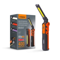 Videx M044UV LED funkčná dielenská baterka, 400lm, UV odolný magnet Videx M044UV LED funkčná dielenská baterka, 400lm, UV odolný magnet