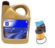 Olejový filter + GM OIL 5w30 OPEL Astra 3 H 1.7cdti