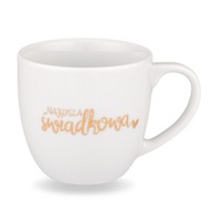 300 ml hrnčeka - najlepší svedok zlatý nápis 300 ml hrnčeka - najlepší svedok zlatý nápis