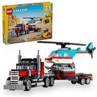 LEGO CREATOR NÁKLADNÉ VOZIDLO 3V1 S PLOŠINOU A SADA BLOKOV VRTUĽNÍKOV 270 EL LEGO CREATOR NÁKLADNÉ VOZIDLO 3V1 S PLOŠINOU A SADA BLOKOV VRTUĽNÍKOV 270 EL