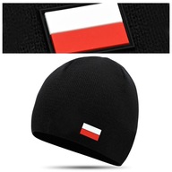 Pánska vlastenecká zimná čiapka Poland Flag Pánska vlastenecká zimná čiapka Poland Flag