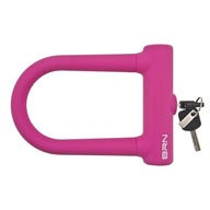 Zapínanie reťaze na bicykel U-Lock ULOCK, ružové Zapínanie reťaze na bicykel U-Lock ULOCK, ružové