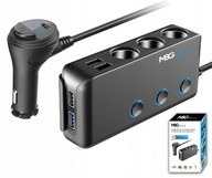 ADAPTÉR ZAPAĽOVAČ 3xGN 2xUSB VOLTMETER 12/24V ADAPTÉR ZAPAĽOVAČ 3xGN 2xUSB VOLTMETER 12/24V