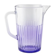 SKLENENÁ kanvica na pitie vody 1L v pruhoch, ombre SKLENENÁ kanvica na pitie vody 1L v pruhoch, ombre