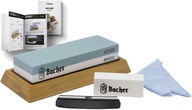 Brúsik vodný kameň na brúsenie nožov BACHER 3000/8000 SET+EBOOK