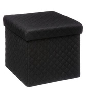 Sedačka POUFA ČIERNA S ÚLOŽNÝM TABITOREČOM 30x31 Sedačka POUFA ČIERNA S ÚLOŽNÝM TABITOREČOM 30x31