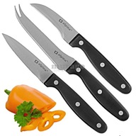 Sada 3 nožov Nože Alpina kuchynský nôž 18-22 cm