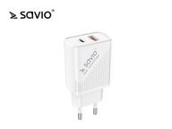 SAVIO LA-04 USB Quick Charge nástenná nabíjačka