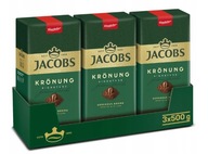 Jacobs Kronung 3x500g mletá káva Jacobs Kronung 3x500g mletá káva