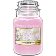 Veľká sviečka Snowflake Kisses Yankee Candle Veľká sviečka Snowflake Kisses Yankee Candle