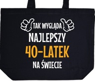 NAJLEPŠIA darčeková taška pre 40 rokov NAJLEPŠIA darčeková taška pre 40 rokov
