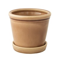 HRNEC ELVI s odtokom ORANŽOVÝ pr. 12 cm HRNEC ELVI s odtokom ORANŽOVÝ pr. 12 cm