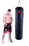 PRÁZDNA KOŽENÁ BOXOVACIA TAŠKA ČIERNA KOŽENÁ 180x40cm PRÁZDNA KOŽENÁ BOXOVACIA TAŠKA ČIERNA KOŽENÁ 180x40cm
