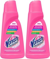Vanish Oxi Action Pink Liquid odstraňovač škvŕn 2x1 L Vanish Oxi Action Pink Liquid odstraňovač škvŕn 2x1 L