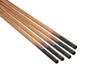UHLÍKOVÁ ELEKTRÓDA POKOVOVANÁ POMEDIOU 4,0x305 mm 5 ks. UHLÍKOVÁ ELEKTRÓDA POKOVOVANÁ POMEDIOU 4,0x305 mm 5 ks.