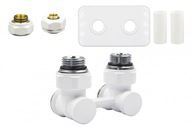 Uhlový uzatvárací ventil Prem Elegant white Pex AiO r.pros Uhlový uzatvárací ventil Prem Elegant white Pex AiO r.pros