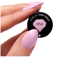 SEMILAC 056 Pink Smile UV Hybridný lak na nechty 7ml