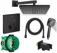 Termostat HANSGROHE podomietkový set ČIERNA 30x19 Termostat HANSGROHE podomietkový set ČIERNA 30x19