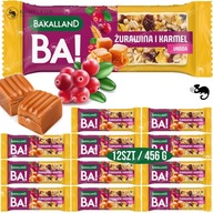 BAKALLAND BA!LANS BEAUTY BAR brusnicový karamel 12x BAKALLAND BA!LANS BEAUTY BAR brusnicový karamel 12x