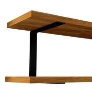 Silný držiak, dvojitý držiak police 20 cm LOFT Silný držiak, dvojitý držiak police 20 cm LOFT