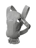 BABYBJORN MINI 3D Mesh - nosítko, šedá BABYBJORN MINI 3D Mesh - nosítko, šedá