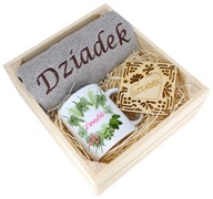 SKVELÝ DARČEK PRE DEDKA UTERÁK + KRABIČKA NA HRNKY SKVELÝ DARČEK PRE DEDKA UTERÁK + KRABIČKA NA HRNKY