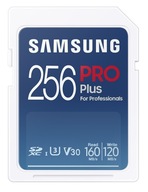 SD karta SAMSUNG PRO Plus 256GB 160/120 MB/s V30