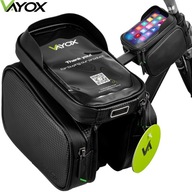 TAŠKA NA RÁM BICYKLA S PUZDROM NA TELEFÓN VODEODOLNÝ VELCRO 1,8L VAYOX TAŠKA NA RÁM BICYKLA S PUZDROM NA TELEFÓN VODEODOLNÝ VELCRO 1,8L VAYOX