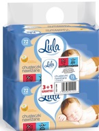 VLHČENÉ Utierky s harmančekom LULA 72 ks 3 ks + 1 ks zdarma. VLHČENÉ Utierky s harmančekom LULA 72 ks 3 ks + 1 ks zdarma.