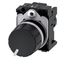 Potenciometer SIRIUS ACT 22mm čierny 10kOhm Siemens