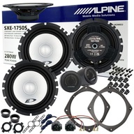 Reproduktory ALPINE, oddelené rozpery pre MITSUBISHI LANCER OUTLANDER PAJERO Reproduktory ALPINE, oddelené rozpery pre MITSUBISHI LANCER OUTLANDER PAJERO
