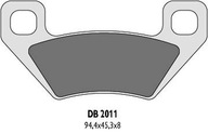BRZDOVÉ DESTIČKY DELTA KH395 ARCTIC CAT