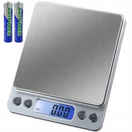 Šperky Elektronická gramová váha 0,01g 500g LCD presná + batérie