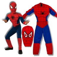 KOSTÝM SPIDER-MAN SO SVALMI ŠATY 4-6 rokov KOSTÝM SPIDER-MAN SO SVALMI ŠATY 4-6 rokov