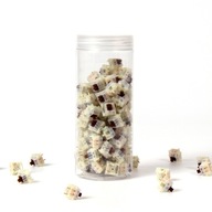 GATERON Switch Set Cap Milky Brown V2 GATERON Switch Set Cap Milky Brown V2