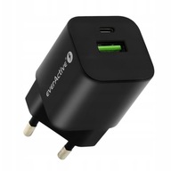 USB-C USB-C NABÍJAČKA EVERACTIVE SC-390Q PD 30W GaN USB-C USB-C NABÍJAČKA EVERACTIVE SC-390Q PD 30W GaN