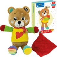 MEDVEĎ CUDDLE, CLEMENTONI SMYSLOVÝ MASKOT MEDVEĎ CUDDLE, CLEMENTONI SMYSLOVÝ MASKOT