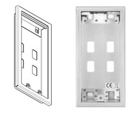 Rám s krabicou pod omietku 6025 RP-OP-M Rám s krabicou pod omietku 6025 RP-OP-M