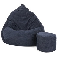 Mega Pouffe Bag Sako 100 x 130 na sedenie | ZADARMO Mega Pouffe Bag Sako 100 x 130 na sedenie | ZADARMO