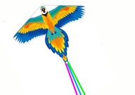 Mega Veľký Kite Bird s dlhým chvostom farebný