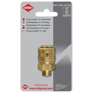 RÝCHLOSPOJKA S 1/4'' VONKAJŠÍM ZÁVITOM RÝCHLOSPOJKA S 1/4'' VONKAJŠÍM ZÁVITOM