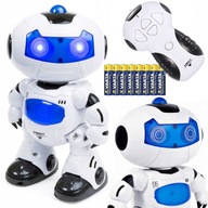 Diaľkovo ovládaný R/C robot s interaktívnym diaľkovým ovládaním, rozprávaním, tancom + 8x batériami Diaľkovo ovládaný R/C robot s interaktívnym diaľkovým ovládaním, rozprávaním, tancom + 8x batériami