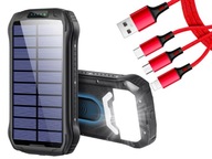 Solárna powerbanka Solárna batéria 26800 + kábel 3v1 Solárna powerbanka Solárna batéria 26800 + kábel 3v1