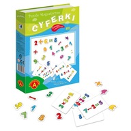 Magnetické puzzle ČÍSLA 80 dielikov pre deti od 5 rokov Magnetické puzzle ČÍSLA 80 dielikov pre deti od 5 rokov