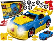 Detské športové auto Bugatti, ktoré sa dá rozložiť a zložiť Detské športové auto Bugatti, ktoré sa dá rozložiť a zložiť