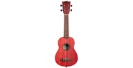 KALA KA MRT RED S Červená akvarelové sopránové ukulele