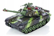 VEĽKÁ NÁDRŽ NA DIAĽKU RC BIG WAR TANK 43cm