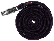 Postroj pre hrocha, bezpečná karabína, fialová a čierna, 200 cm Postroj pre hrocha, bezpečná karabína, fialová a čierna, 200 cm