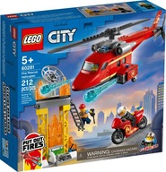 LEGO 60281 Mestský hasičský záchranný vrtuľník NOVINKA LEGO 60281 Mestský hasičský záchranný vrtuľník NOVINKA