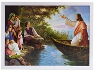 OBRAZ VYUČOVANIA JEŽIŠA NA ČLDI 55X75 SV OBRAZ VYUČOVANIA JEŽIŠA NA ČLDI 55X75 SV